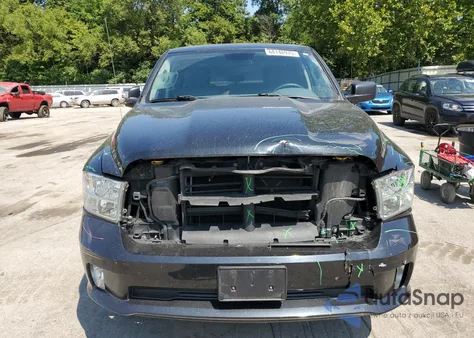 2018 Ram 1500 St from USA, damaged, VIN 1C6RR7FG7JS320570